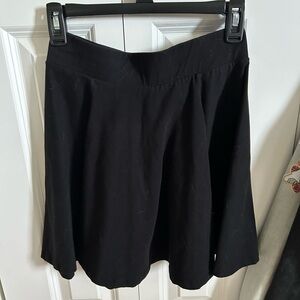 Divided Black Skater Skirt